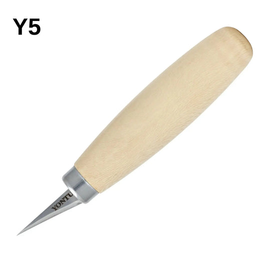 Y5 - Yontu Ahşap Oyma Bıçağı - Sivri Detay Ahşap Oyma Bıçağı