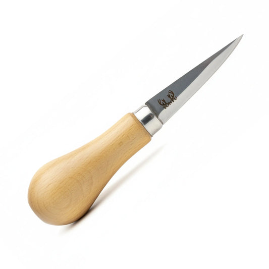 Armut Sap - Gerçek Dövme Çelik Sivri Yontma Bıçağı