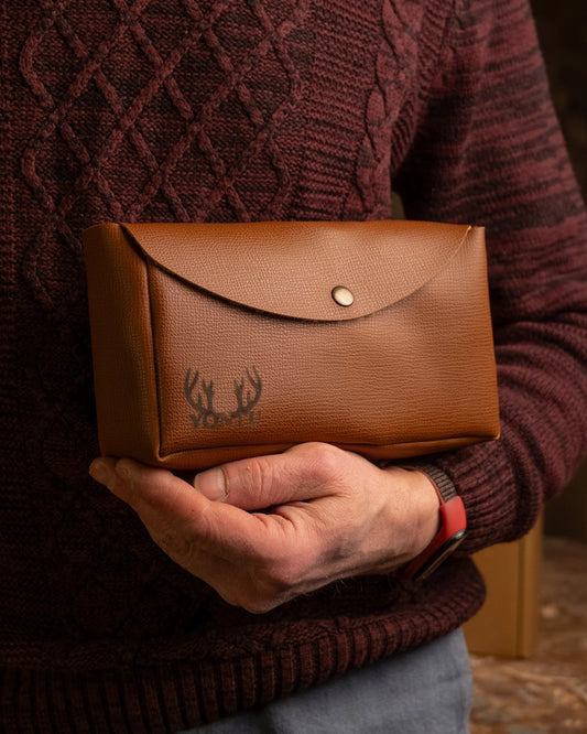 Yontu Deri El Çantası - Deri Bıçak Kılıfı Hediye