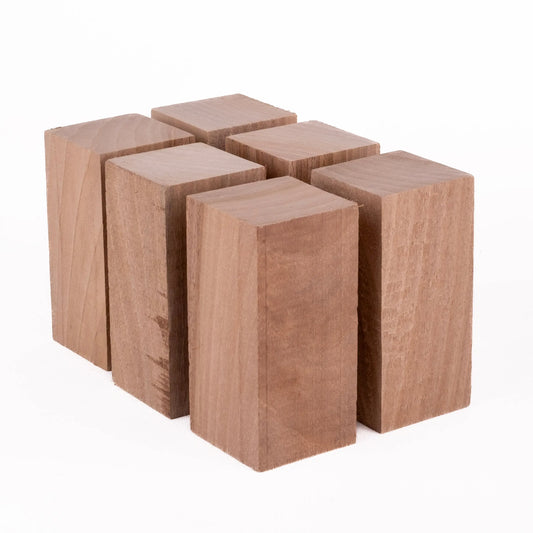 BW6 Ahşap Blok Seti- Ceviz Yontu