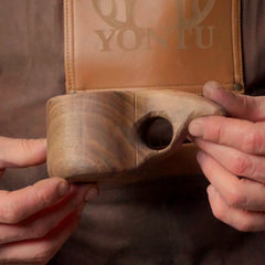 Kuksa Ahşap Taslağı Kuksa Yontu Bloğu Boş Yontma Bloğu