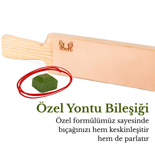 Çift Taraflı Deri Masat ve Özel Birleşik, Bileme Masatı Yontu