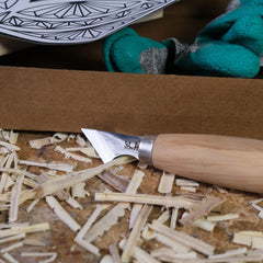 DIY06 Çentik Oyma Seti V1 | 20x20x2cm (E-Kitap Hediyeli: Adım Adım Yontu101)