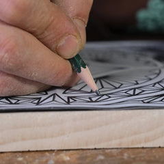 DIY06 Çentik Oyma Seti V1 | 20x20x2cm (E-Kitap Hediyeli: Adım Adım Yontu101)