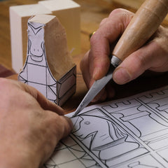 DIY05 Satranç Biblo Yontma Seti | 6 Şablon Seçeneği (E-Kitap Hediyeli: Adım Adım Yontu101)