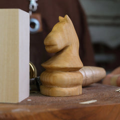 DIY05 Satranç Biblo Yontma Seti | 6 Şablon Seçeneği (E-Kitap Hediyeli: Adım Adım Yontu101)