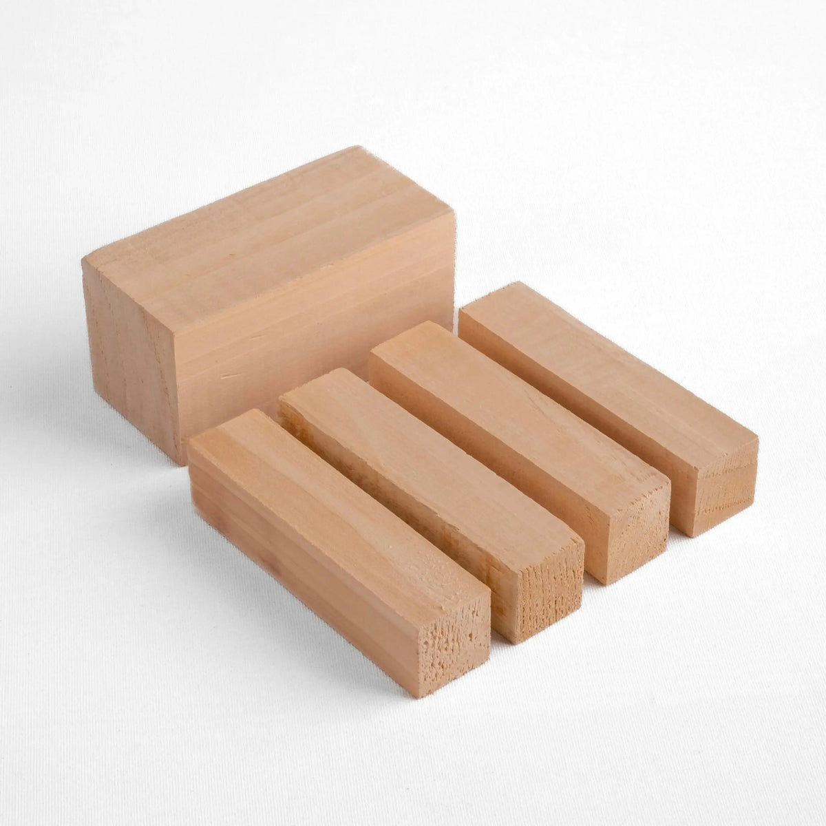 BW1 Ahşap Blok Seti-Ihlamur Yontu